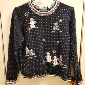 FINAL PRICE- Alfred Dunner Snowman Sweater